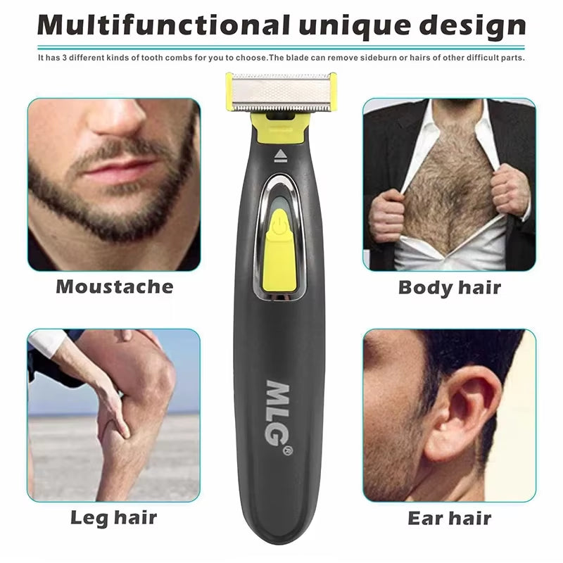 Electric Shaver for Men and Women with a  T Shaped Blade Razor for Beard and Armpit