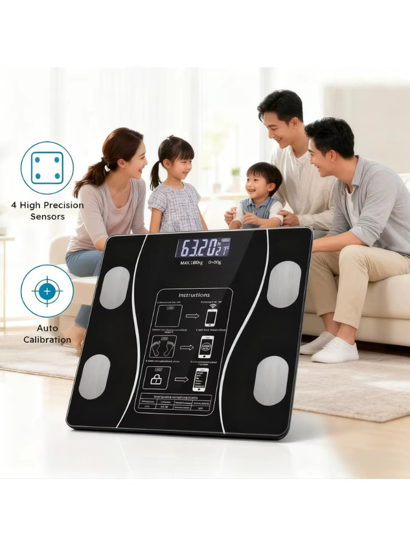 USB Intelligent Precise Body Fat Scale Small Electronic Weighing Scale Home Digital Scale Accurate Body Weight Fat Measurement