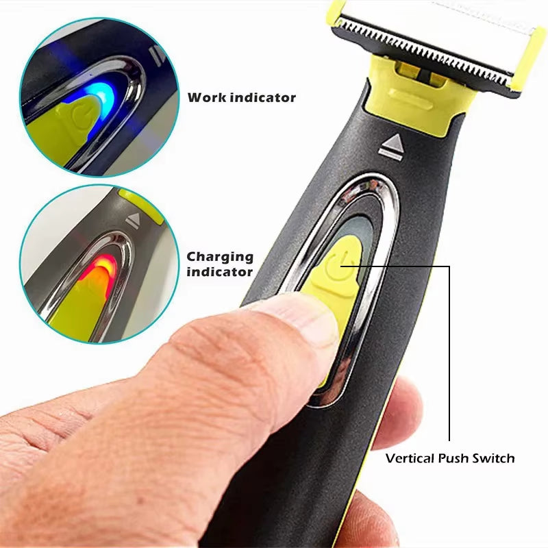 Electric Shaver for Men and Women with a  T Shaped Blade Razor for Beard and Armpit